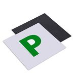 Tech Traders ® 2 Pack Fully Magnetic P Plates Stickers for New Drivers