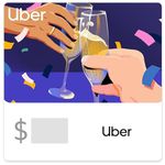 Uber Cheers Gift Card - Email Delivery