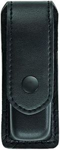 Hero's Pride Single Magazine or Knife Case, Medium, AirTek, Smooth, Black Snap, Medium 1426PB