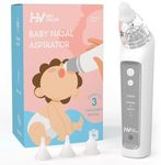 Baby Nasal Aspirator | Nose Sucker for Baby | Baby Nose Cleaner | Electric Nasal Aspirator for Toddler, Rechargeable with Music Function Adjustable Volume