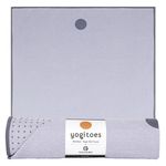 Manduka Yogitoes Yoga Mat Towel - Lightweight, Quick Drying Microfiber, Non Slip Skidless Technology, Use in Hot Yoga, Vinyasa and Power, 71 Inch (180cm), Lavender