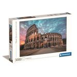 Clementoni - Puzzle 3000 Pieces - Coliseum Sunrise - 118,4 x 84,5 cm- from 12 Years of Age to Adult - 335480