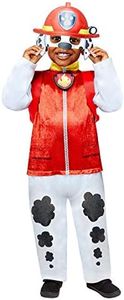 Amscan Boy's Paw Patrol Marshall Deluxe Costume, Size 3-4 Years