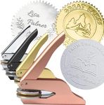 Book Embosser Personalized, Custom Book Embosser, Custom Embossing Stamp, for Library, Office, Books, Envelopes, Napkins, Wedding