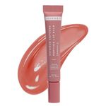 Hyphen Vitamin-Infused Peptide Tinted Lip Balm - Hazel | 24 Hrs Moisturization | Hydrates, Plumps & Repairs Moisture Barrier | Lip Balm for Women| Vegan &Paraben Free | Peachy Nude Shade - 10g