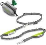 Tuff Mutt Running Dog Leash and Poop Bag Holder