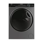 Haier HW80-B14959S8U1 Freestanding Washing Machine with LED Display, 8kg Load, 1400RPM, Direct Motion, Graphite