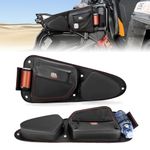 KEMIMOTO TPU New Fabric IPX6 Waterproof Door Bags Compatible with Polaris RZR XP 1000 Trail S 900 Turbo S Accessories 2014-2023, All-round Mudproof Zippers Easy to Clean Side Door Bags