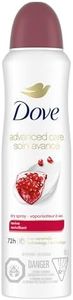 Dove Advanced Care Dry Spray Antiperspirant Deodorant for Women Revive Scent with Pro-Ceramide Technology for Soft, Resilent Skin 107 g