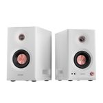 Edifier MR5 2.0 Studio Monitor Bookshelf Speakers: VGP2025 Gold Award, 110W Hi-Res Certified, 3-Way Active Design, LDAC BT6.0, Room Calibration, XLR/TRS/RCA Inputs for Home Studio & Multimedia - White