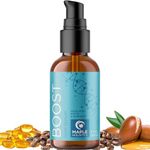 Rosemary Hair Serum for Dry Damaged Hair - Invigorating Caffeine & Biotin Hair Serum for Dry Hair & Scalp with Thickening Vegan Botanical Oils & Extracts for Women and Men with Dry Weak or Fine Hair