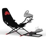DIWANGUS UK Racing Simulator Cockpit with Seat,Sim Racing Cockpit Multi-function Adjustable, 350lb Load Capacity, Fit for Logitech G29 G920 G923 Thrustmaster T300 T248, Without Wheel, Shifter