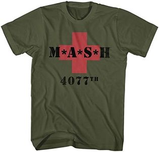 American Classics MASH 4077th MASH Vintage Green T-shirt Tee X-Large, Military Green