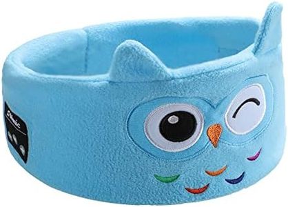 FYKEY Over The Ear Headband Headphones - Kids Headphones Volume Limited with Thin Speakers & Super Soft Fleece Headband (owl)