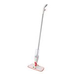 OXO Good Grips Microfibre Spray Mop with Slide-Out Scrubber, White/Metalic/Orange