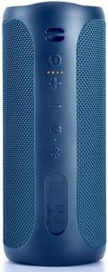 SOWO Waterproof Speaker Bluetooth Wireless- Portable Speaker Loud with Built-in Subwoofer and Tweeter, Extra Bass, Stereo Sound, IP67, Colorful Lights for Party, Outdoor, Camping - Blue