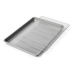 Sur La Table Signature Half Sheet Pan With Cooling & Baking Grid, Aluminum