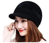 Handcuffs Women's Wool Beanies Hat (Black) Free Size