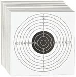 ASG 14cm Card Airgun Targets 100 Pack Single Bull Air Rifle Pistol Gun Zero HFT