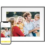 AURA Walden WiFi Digital Picture Frame, 15”, Add Photos with Aura App, Free Unlimited Storage - Easy to Use - Plays Videos - The Best Digital Photo Frame