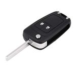 Car Remote Control Key Fob, 2 Button Car Remote Control Key Fob 433Mhz ID46 Chip Replacement for Astra Corsa E Insignia 5WK50079 for 5wk50079 vauxhall insignia key fob Remote Key Fob 5WK50079 Car