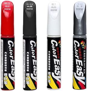 Paint for Cars, Quick and Easy Car Scratch Remover for Scratches, Two-in-O-ne Automotive Car Paint Scratch Remover Pen for Car Scratches (4 Pack)