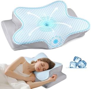 Cervical Memory Foam Neck Pillow for Pain Relief