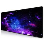 TEKXDD Mouse Pad, Extended Mouse Mat Gaming XXL (800mm*400mm) Non-Slip Rubber Base, Mousepad for Computers, PC, Laptop and Office