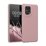 kwmobile Case Compatible with Oppo Find X5 (5G) Case - TPU Silicone Phone Cover with Soft Finish - Winter Rose