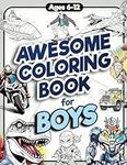 Awesome Coloring Book for Boys: Ove