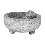 Vasconia 5031764 4-Cup Granite Molcajete Mortar and Pestle