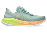 ASICS Mens Gel-Cumulus 26 Light Celadon/Safety Yellow Running Shoes - 10 UK (1011B947.750)