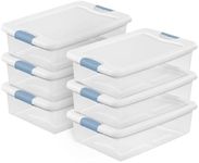 Sterilite 6-Pack Latching Box, Unde