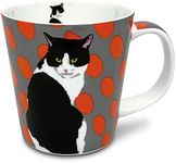 Leslie Gerry Porcelain Mug Black an