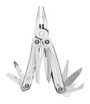 LEATHERMAN, Sidekick Pocket Size Multitool with Spring-Action Pliers and Saw, Stainless Steel