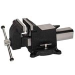 Yost Vises 905-AS 5-Inch All Steel Utility Combination Pipe and Bench Vise with 360-Degree Swivel Base