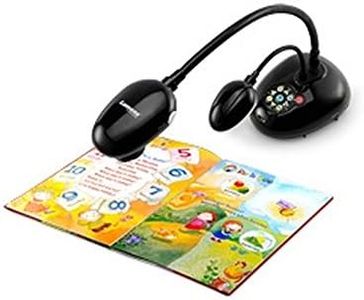 Lumens PC193 High-Definition Document Camera, Full HD 1080p Output Resolution with 30fps, 20x Variable Zoom Ratio, VGA and HDMI Input/Output, Built-in Microphone, Highly Flexible Gooseneck, Black