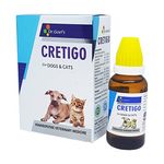 Dr.Goel�S CRETIGO Drops for Pets Homeopathic Remedy for Renal Impairment Urinary Bleeding Pale Gums Ulcers Extreme Weight Management Fast Free of Side Effects