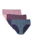 Leah Women's Cotton Hipster Panties (Pack of 3) (LEAH-PLUS-1_Multicolour_7XL)