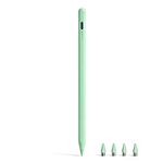 Stylus Pen for Samsung Galaxy Tab A11 / A11+, A9 / A9+, A8, A7 Lite, Active Capacitive Pencil for Samsung Android Tablet & iOS Touchscreens, High Precision Digital Pen with 4 Tips (Green)