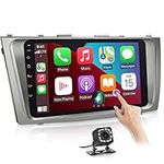 NHOPEEW Android 11 Camry Radio with Apple Carplay and Android Auto Fit for Toyota Camry 2007 2008 2009 2010 2011, 9 Inch Touchscreen Car Stereo with Bluetooth and Backup Camera + Mic