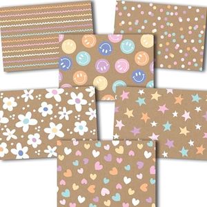 Hadley Designs Blank Cards and Envelopes – 54 Greeting Blank Notecards with Envelopes Bulk, Notecards Stationery Card Set, Stationary Note Cards, Rustic Greeting Card Pack, Designed in USA