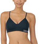 DKNY Women Seamless Bra, 2-Pack, Black/Sand, M