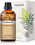 PHATOIL Frankincense Essential Oil 30ML, Essential Oils for Diffuser, Humidifier, Aromatherapy, DIY Candle and Scented Products Making (Frankincense, 30 ml)