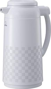 Zojirushi Ichimatsu Collection Easy Touch Handy Pot, Ichimatsu White, AFFB-10 WZ, Made in Japan