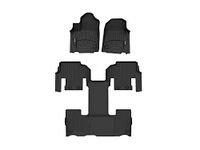 WeatherTech FloorLiner for 2022 Jeep Wagoneer 7-Passenger - Set - Black