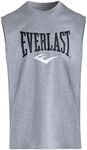 Everlast mens Everlast Men's Athletic Gym Muscle Pajama Top, Gray, Medium US