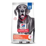 Hill's Pet Nutrition Science Diet Adult, Large Breed Dog Dry Food Perfect Digestion Chicken 22 lb Bag