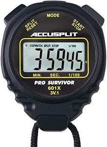 ACCUSPLIT Pro Survivor A601X Stopwatch, Black