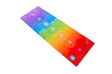 Spiritual Revolution Eco-Friendly Yoga Mat, Rainbow Chakra